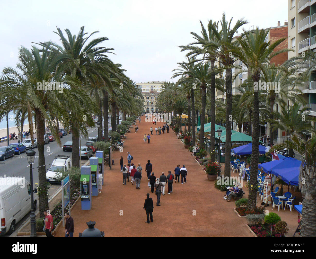 Lloret de Mar entfernt Stockfoto