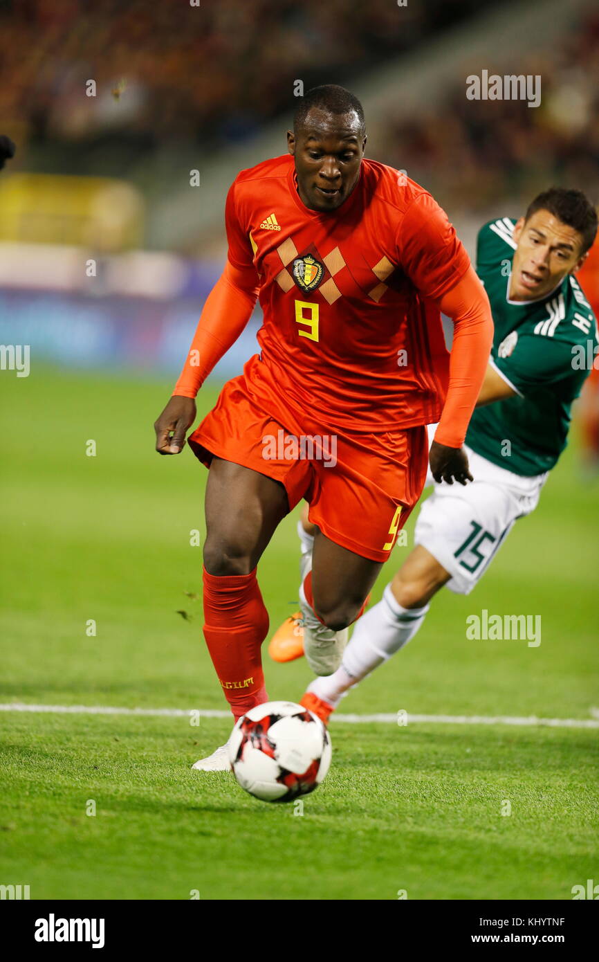 Brussel Belgien 10 Nov 2017 Romelu Lukaku Bel Fussball Internationales Freundschaftsspiel Zwischen Belgien 3 3 Mexiko An Der Konig Baudouin Stadion In Brussel Belgien Credit Mutsu Kawamori Lba Alamy Leben Nachrichten Stockfotografie Alamy