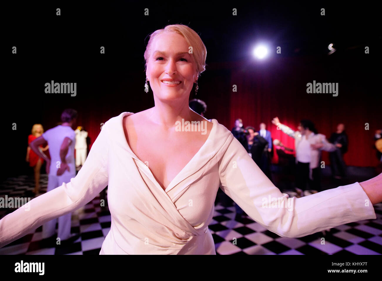 Montreal, Kanada. 21 Nov, 2017. Schauspielerin Meryl Streep im Musee Grevin. Credit: mario Beauregard/alamy leben Nachrichten Stockfoto