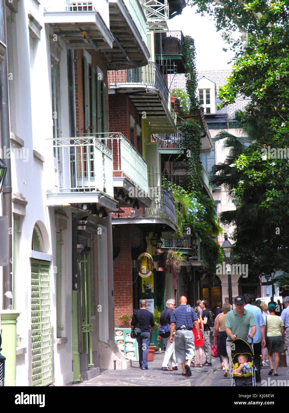 Street Scene New Orleans Stockfoto