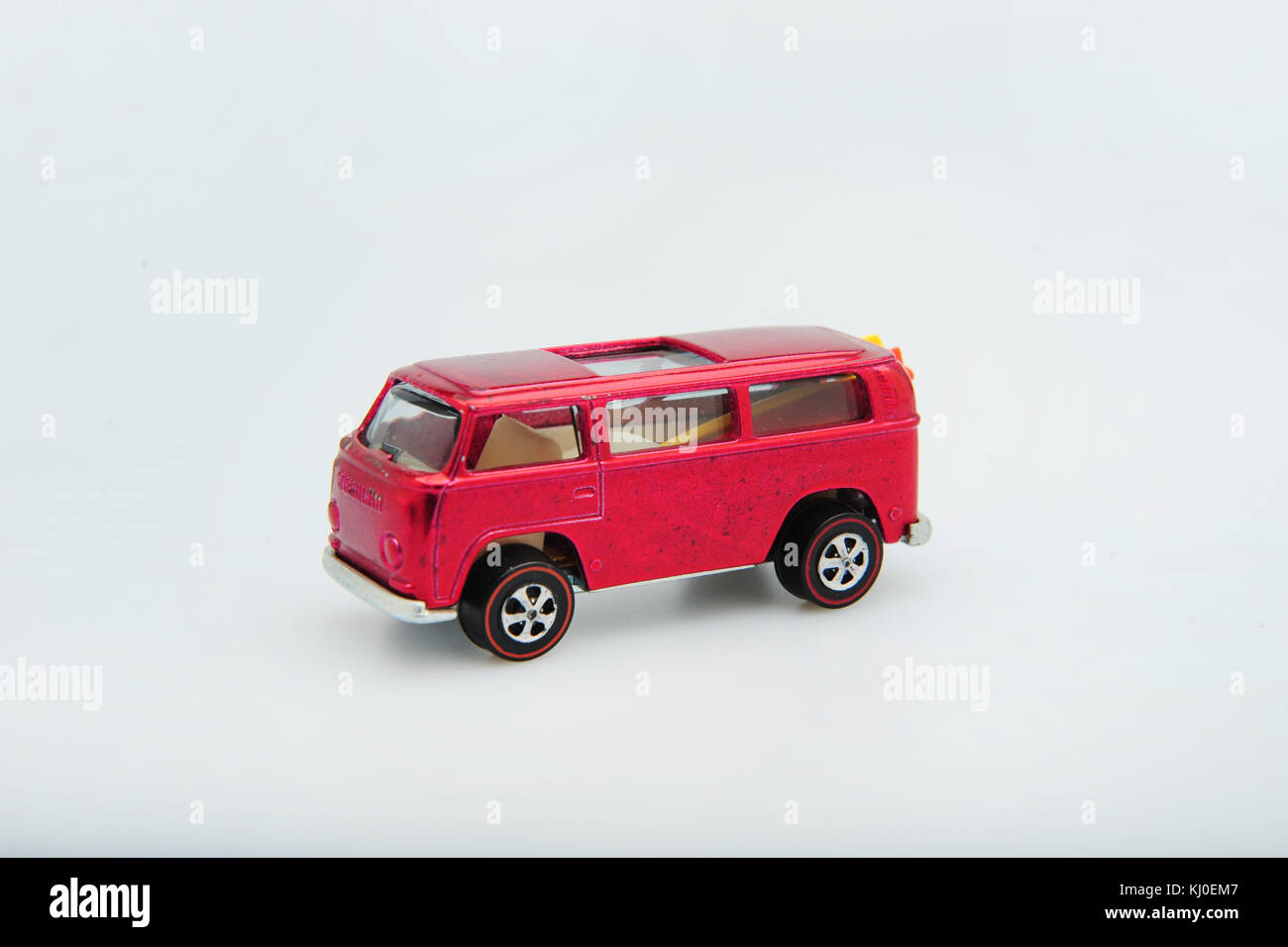 Spielzeug classic Vintage Hot Wheels Autos von Mattel usa Miniatur automobile VW Bus Stockfoto