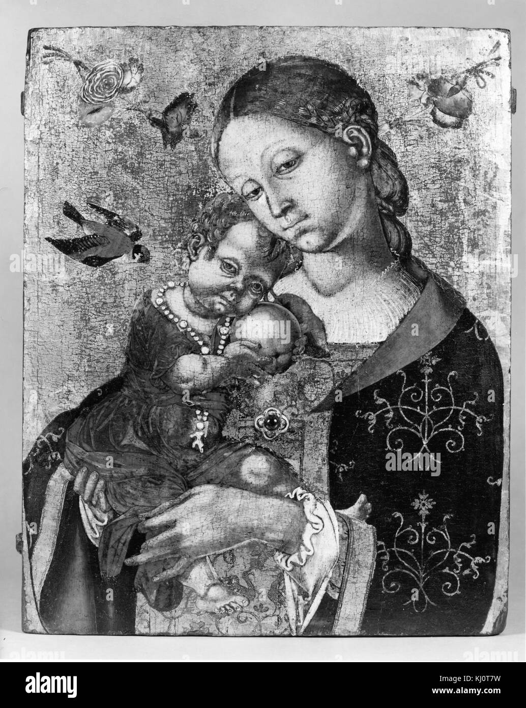 Bernardino di Mariotto - Madonna mit Kind - Walters 37641 Stockfoto