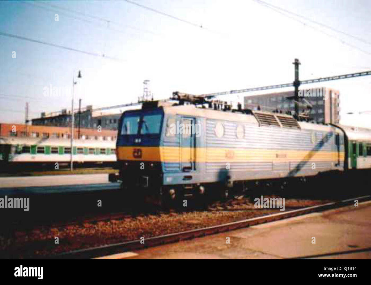 Lokomotiva 363 076 Stockfoto