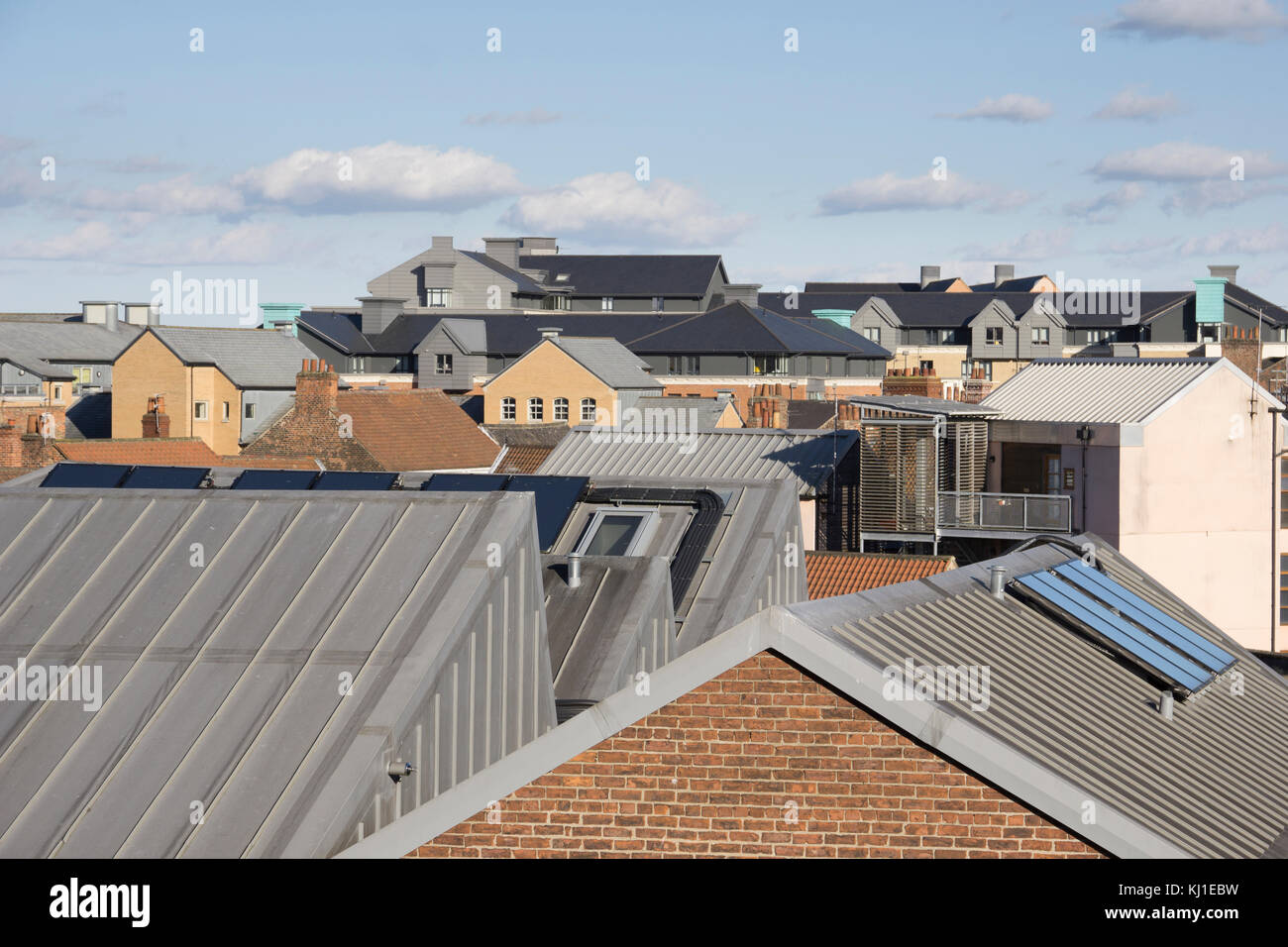 York Dächer Stockfoto
