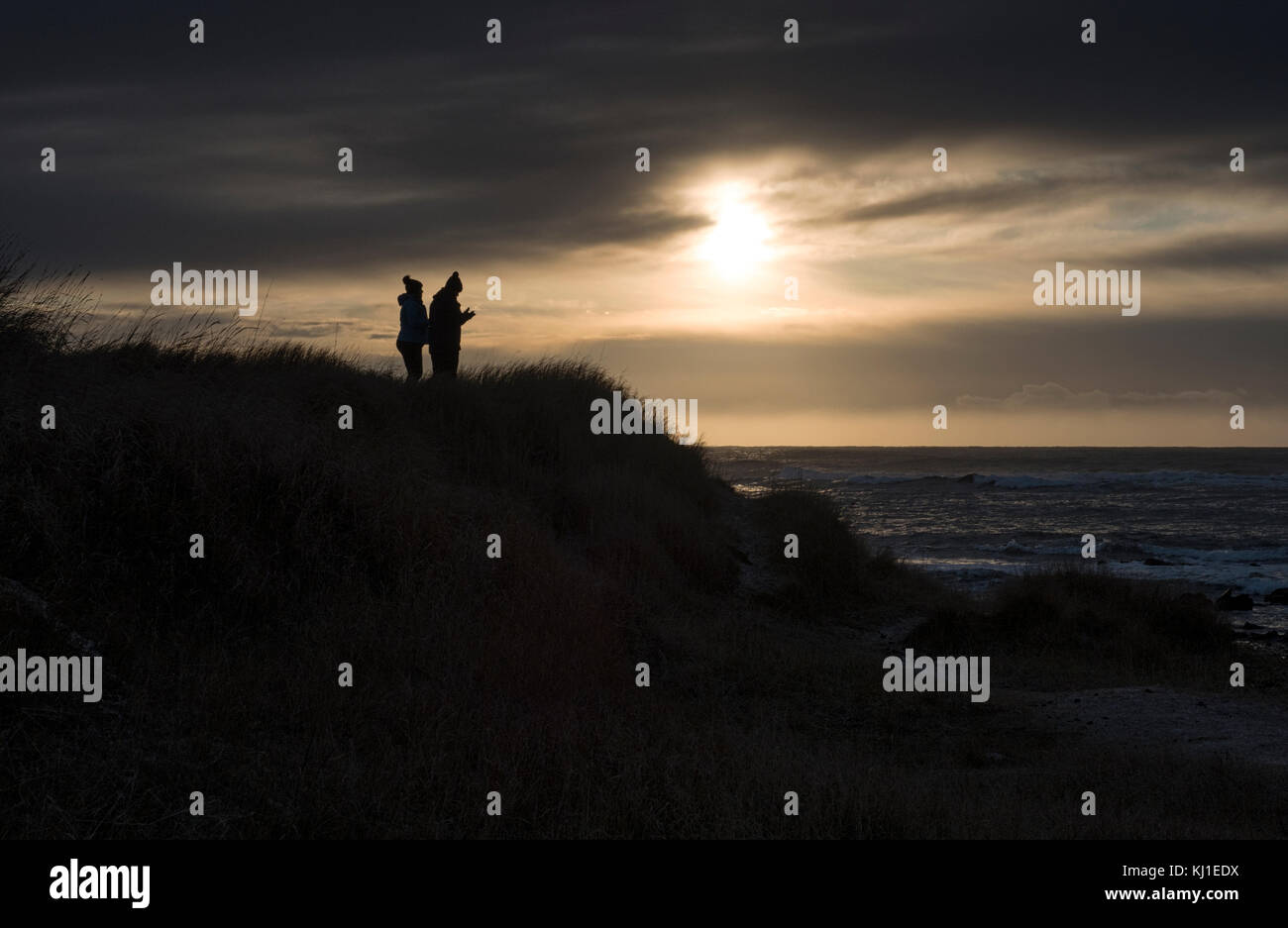 Wenn in Island, ist es wichtig, ein Auge für die Elfen, Trolle und Huldufólk, die versteckten Menschen. Auf der Halbinsel Snaefellsnes genommen Stockfoto