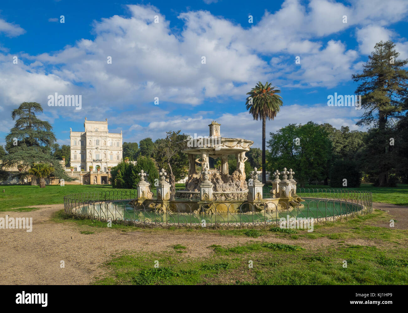 Rom (Italien) Villa Doria Pamphili, einem siebzehnten Jahrhunderts