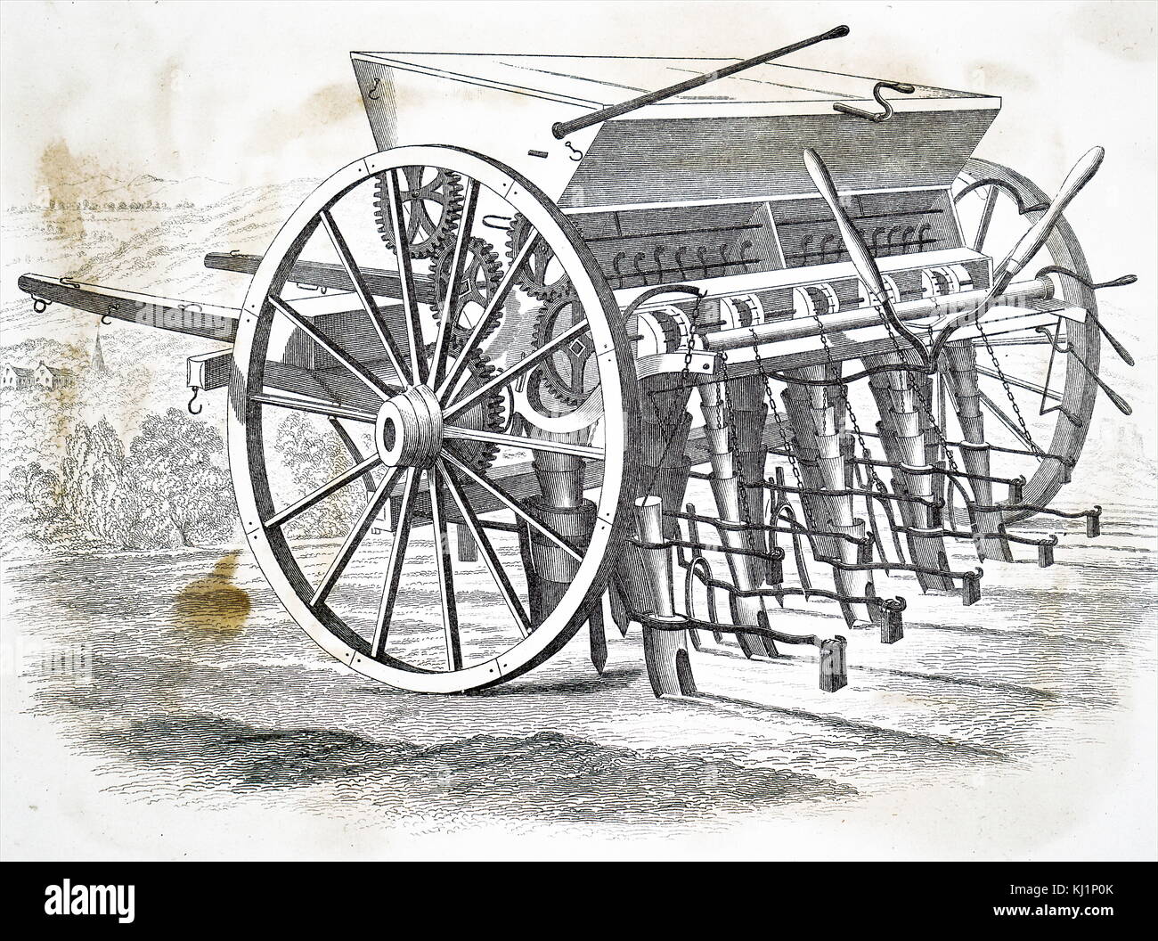 farm-machinery-19th-century-fotos-und-bildmaterial-in-hoher-aufl-sung