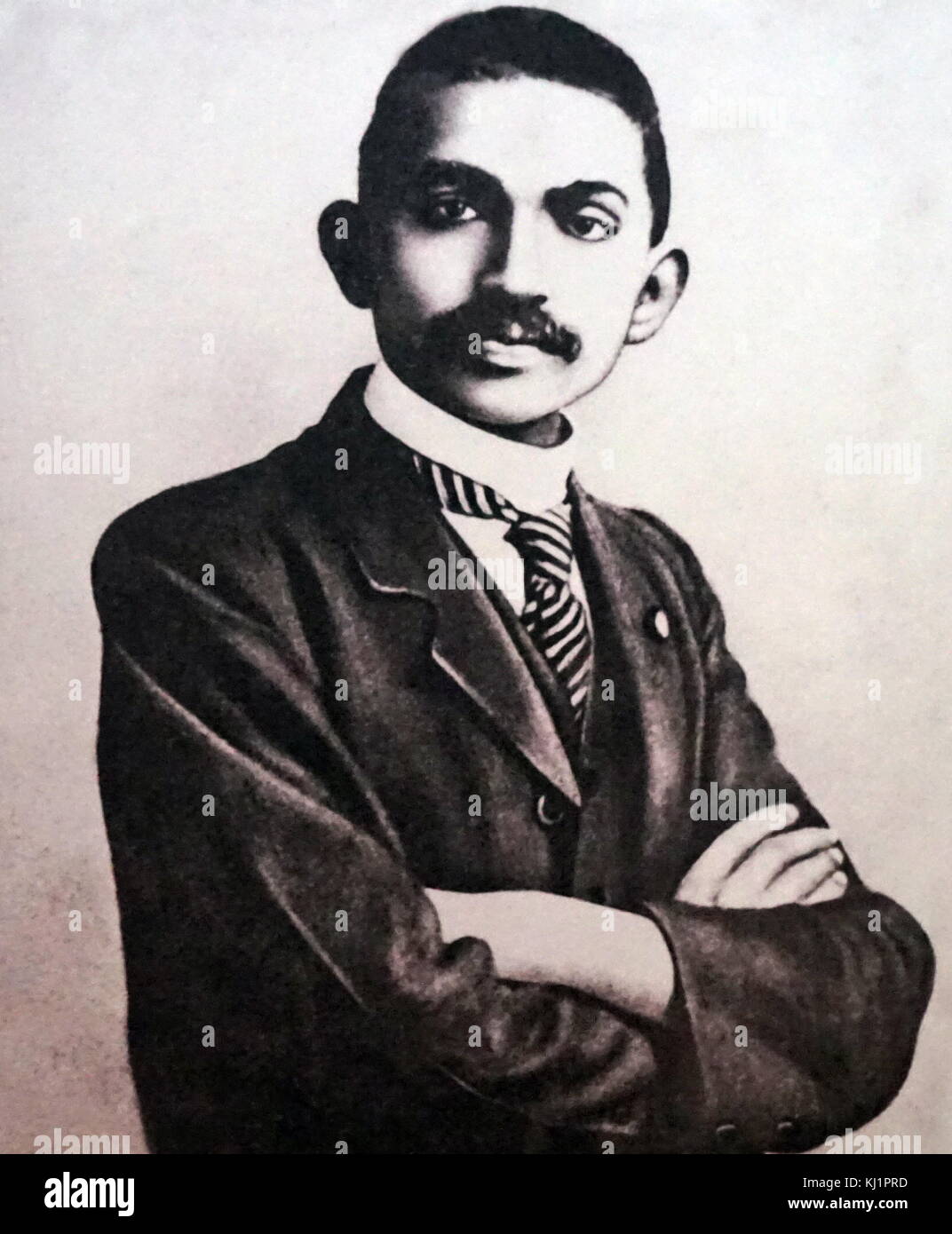 Mahatma Gandhi an seinen Rechtsanwalt juristische Praxis Büro in