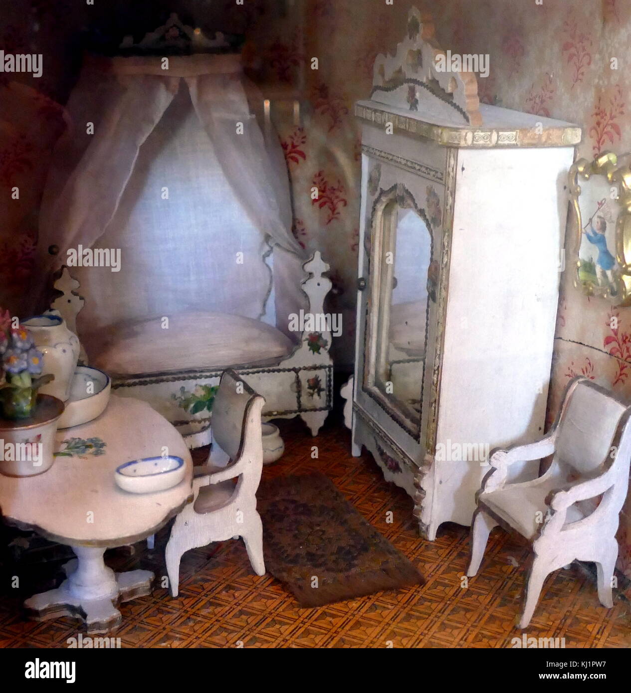 Christian Hacker (Französisch) Dolls House 1900 Stockfoto