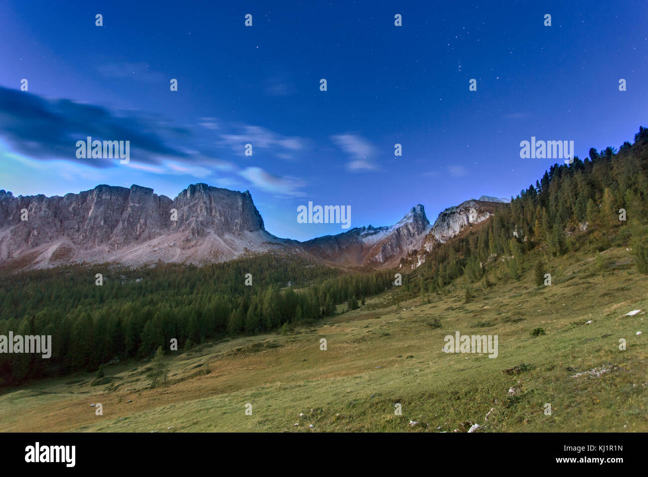 Italienische Dolomiten - Dolomiti italiano Stockfoto