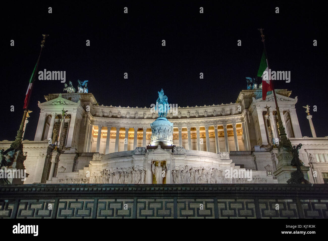 Denkmal Vittorio Emanuele Ii, Rome, Italien Stockfoto