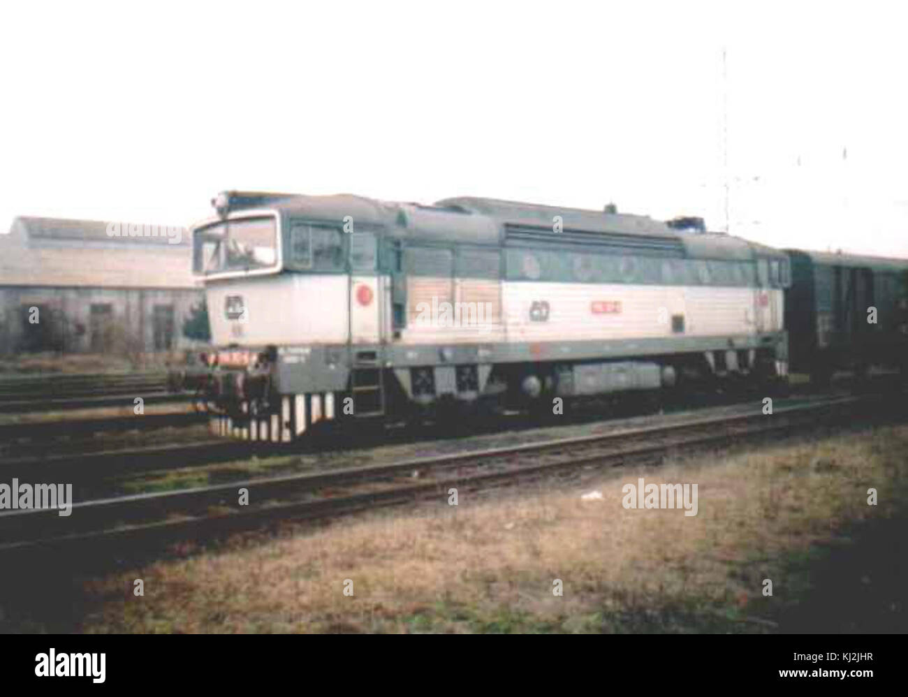 Lokomotiva 750 357 Stockfoto