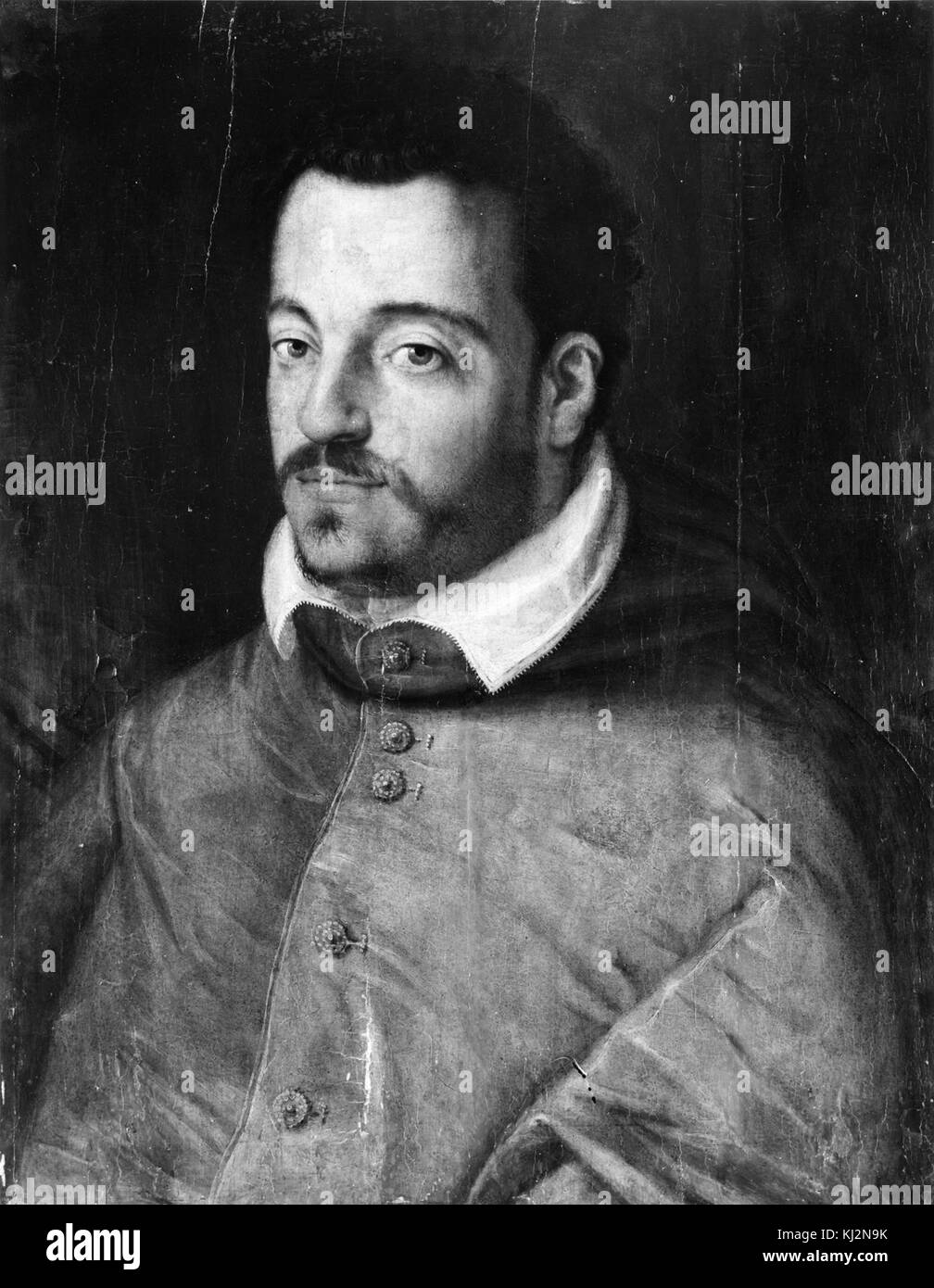Scipione Pulzone - Kardinal Ferdinando de' Medici (1549-1609) - Walters 371022 Stockfoto