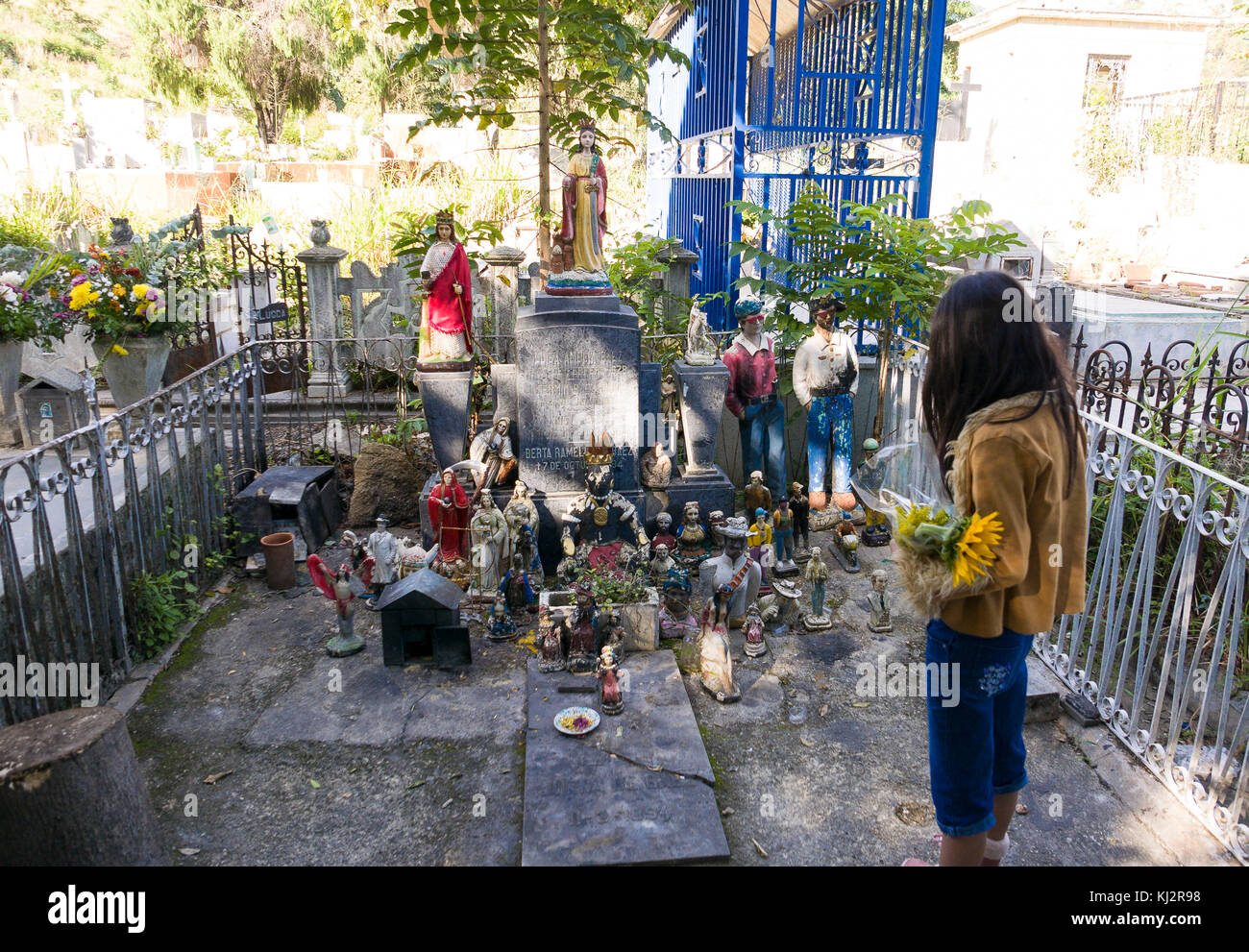 Venezuela, Santiago de Le-n de Caracas: die Südlichen allgemein Friedhof ("Cementerio General del Sur'). Stockfoto