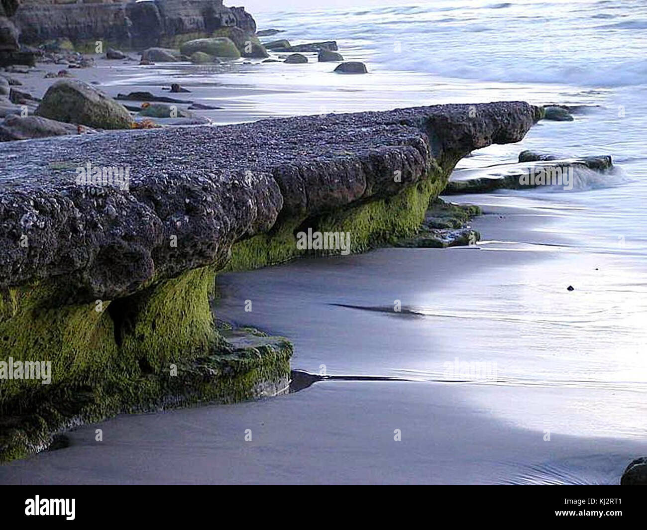 Strände meer wellen Stockfoto