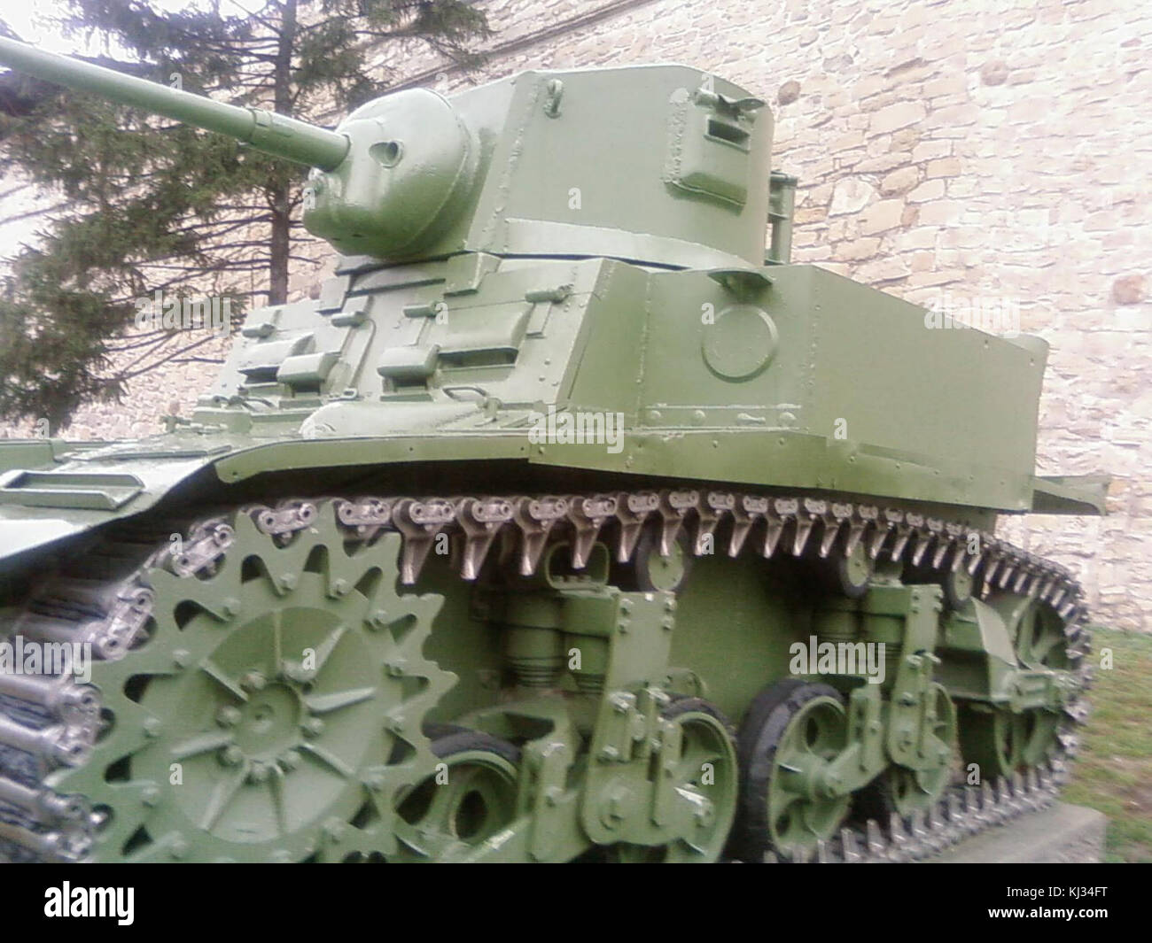 Weltkrieg zwei Kampf Tank Stockfoto