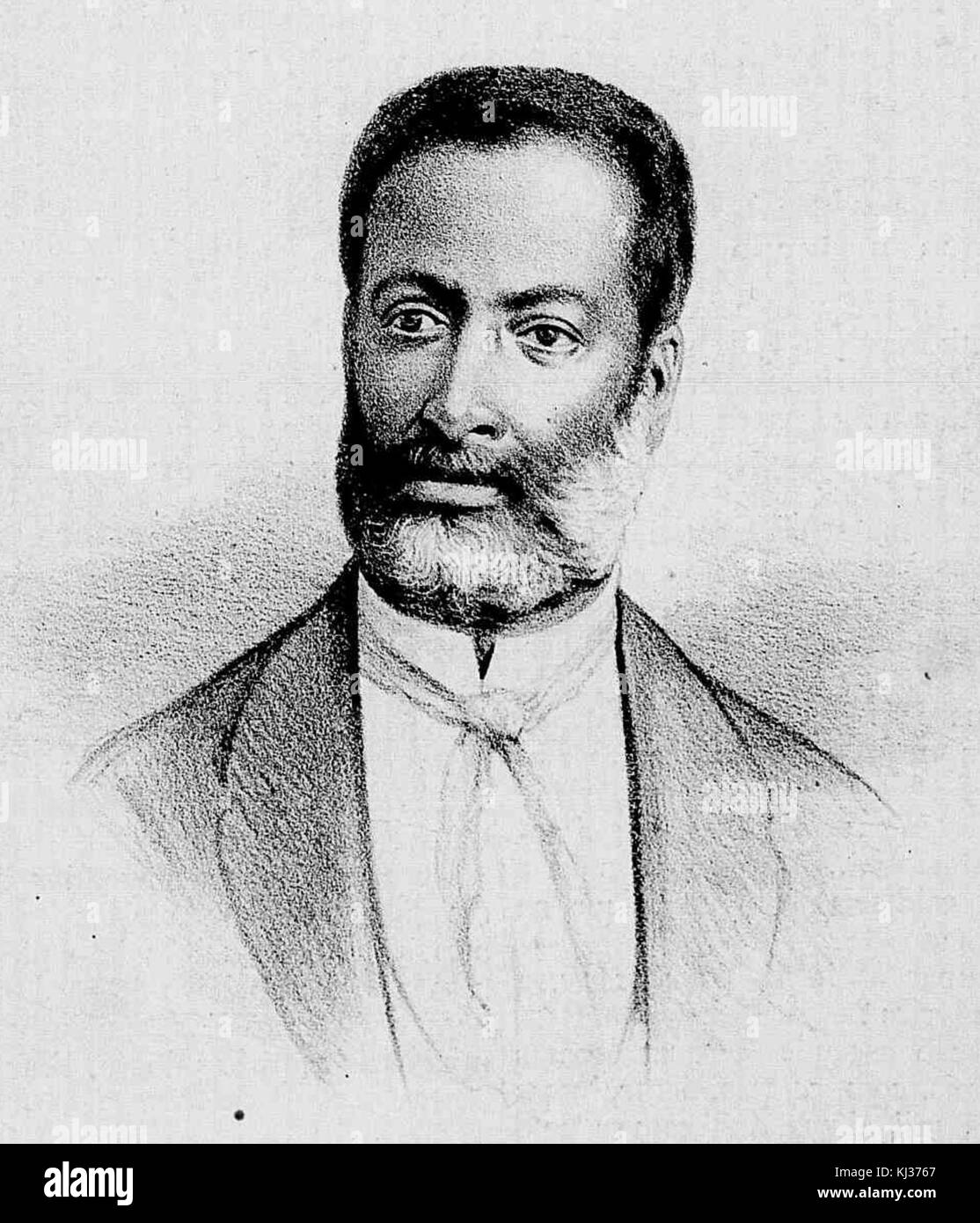 Luiz Gama von Raul Pompeia 1882 Stockfoto