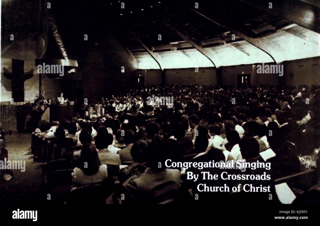 Kreuzung Kirche Christi Stockfoto