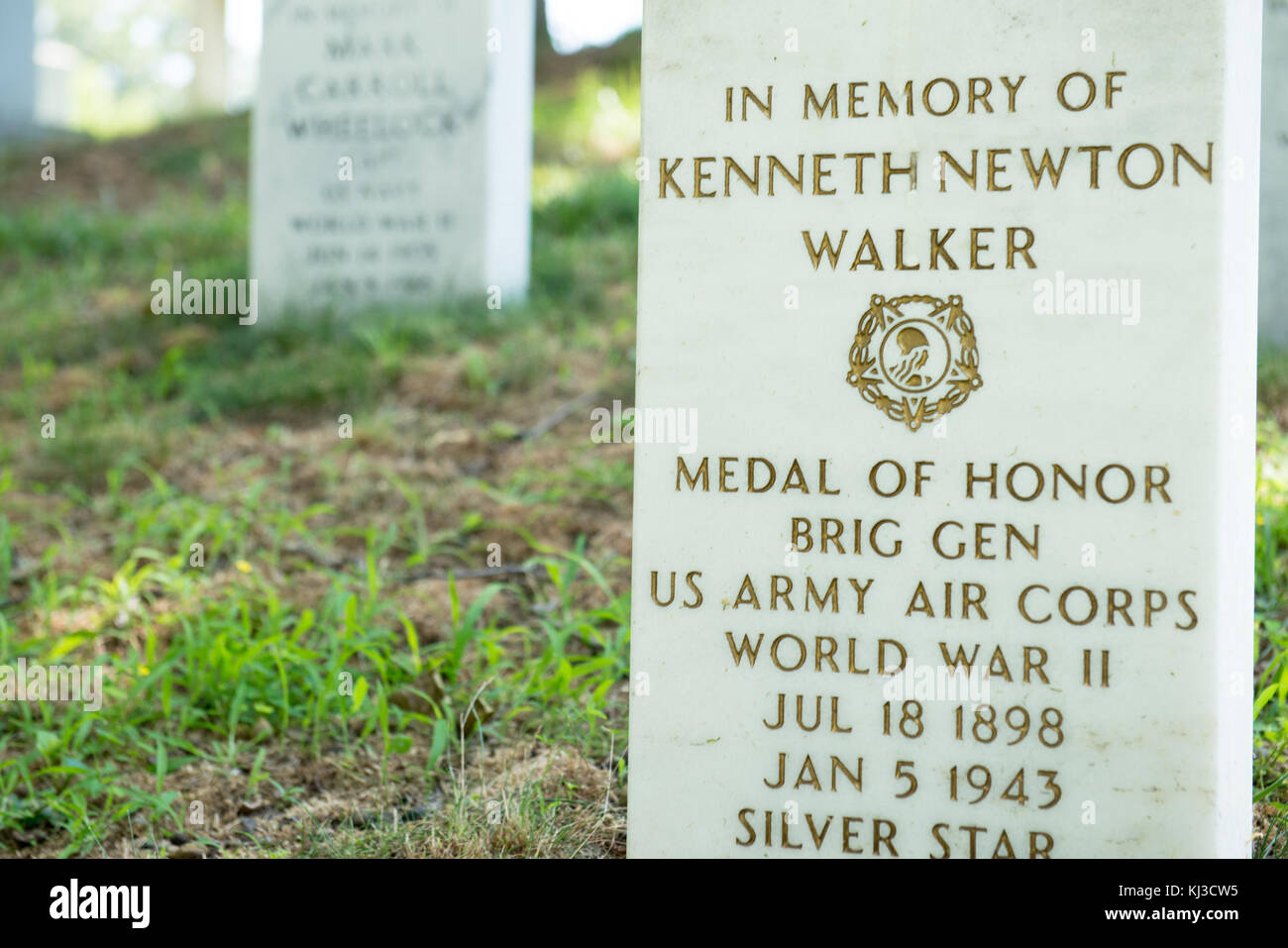 Us Army Air Corps Brig. Gen. Kenneth Newton Walker (19749792262) Stockfoto