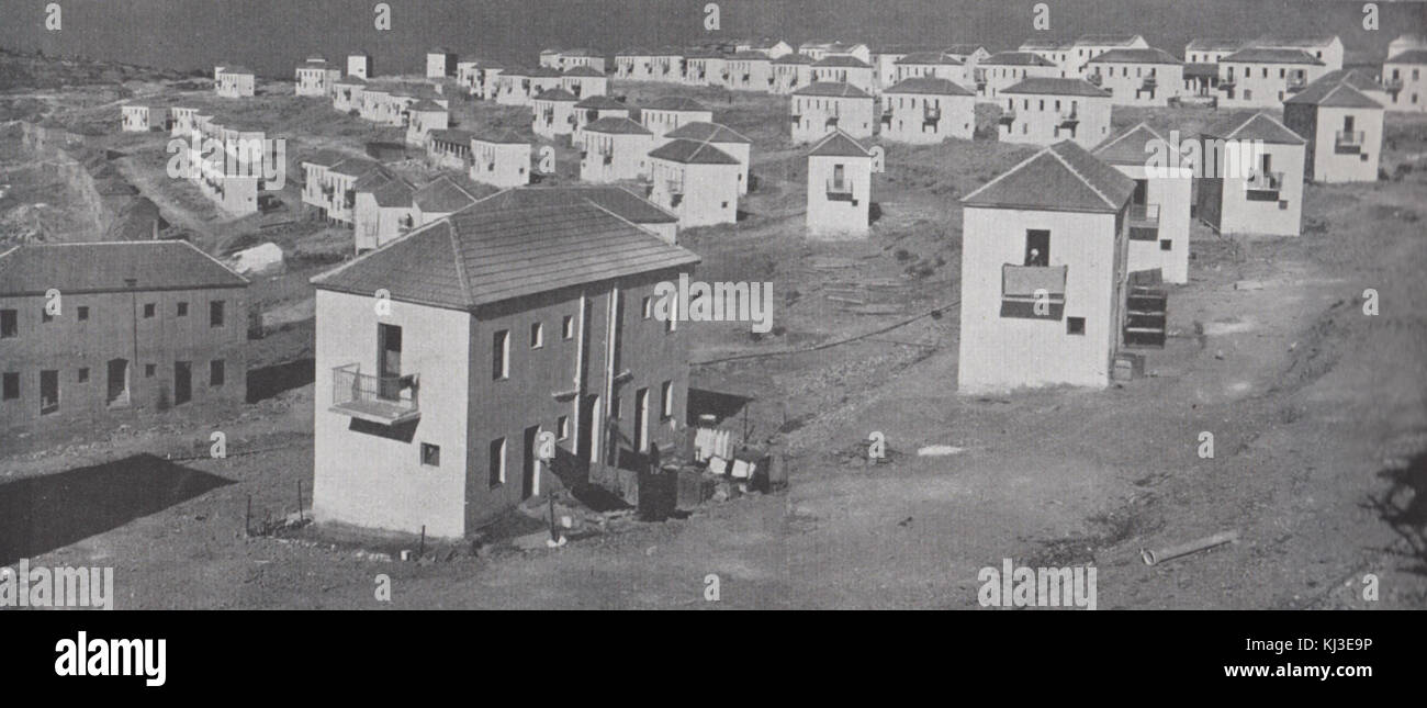 Israel 46811 Einwanderer Residences Stockfoto