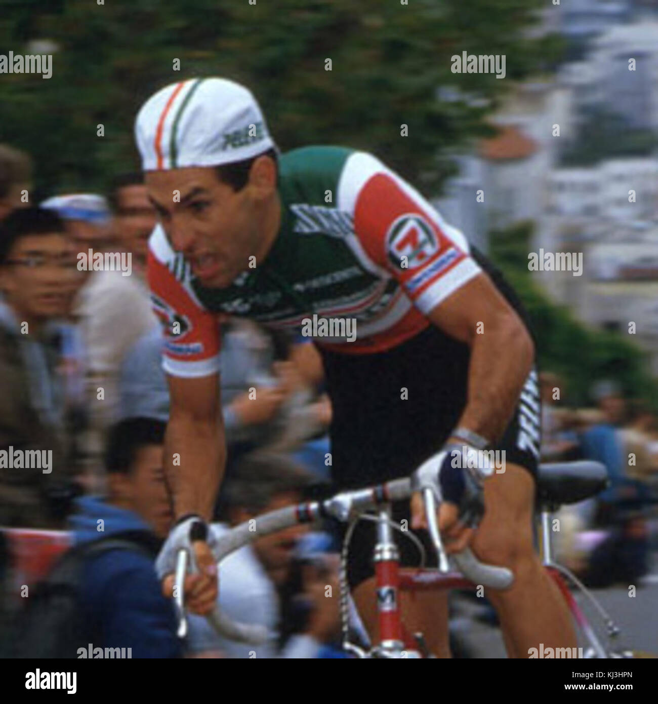 Doug Shapiro racing in der Coors Classic 1984 Stockfoto