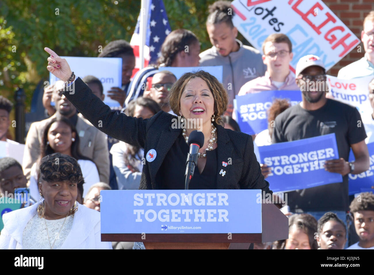 Hillary Clinton Raleigh (29892034373) Stockfoto