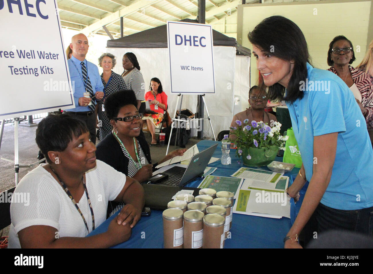 Nikki Haley Lowcountry Team SC Tag (30622444182) Stockfoto