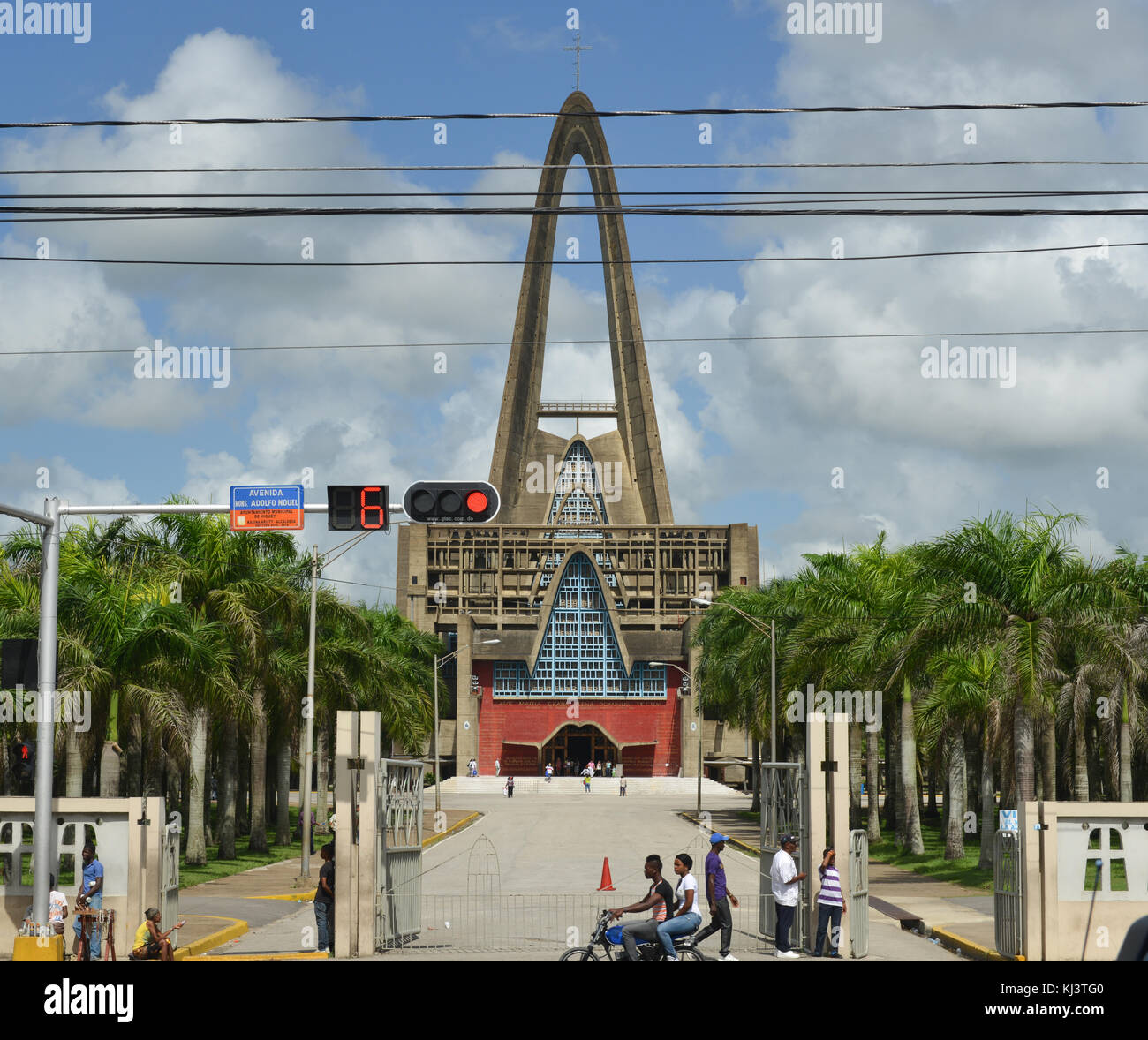 Basilica catedral nuestra senora de la altagracia von higuey Stockfotos