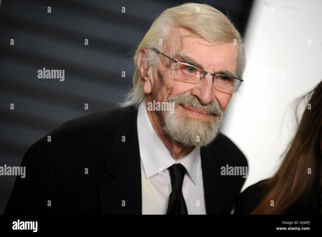 BEVERLY HILLS, Ca - 26. Februar: Martin Landau besucht die 2017 Vanity Fair Oscar Partei von Graydon Carter an Wallis Annenberg Center für Darstellende Künste am 26. Februar 2017 in Beverly Hills, Kalifornien Personen: Martin Landau Stockfoto