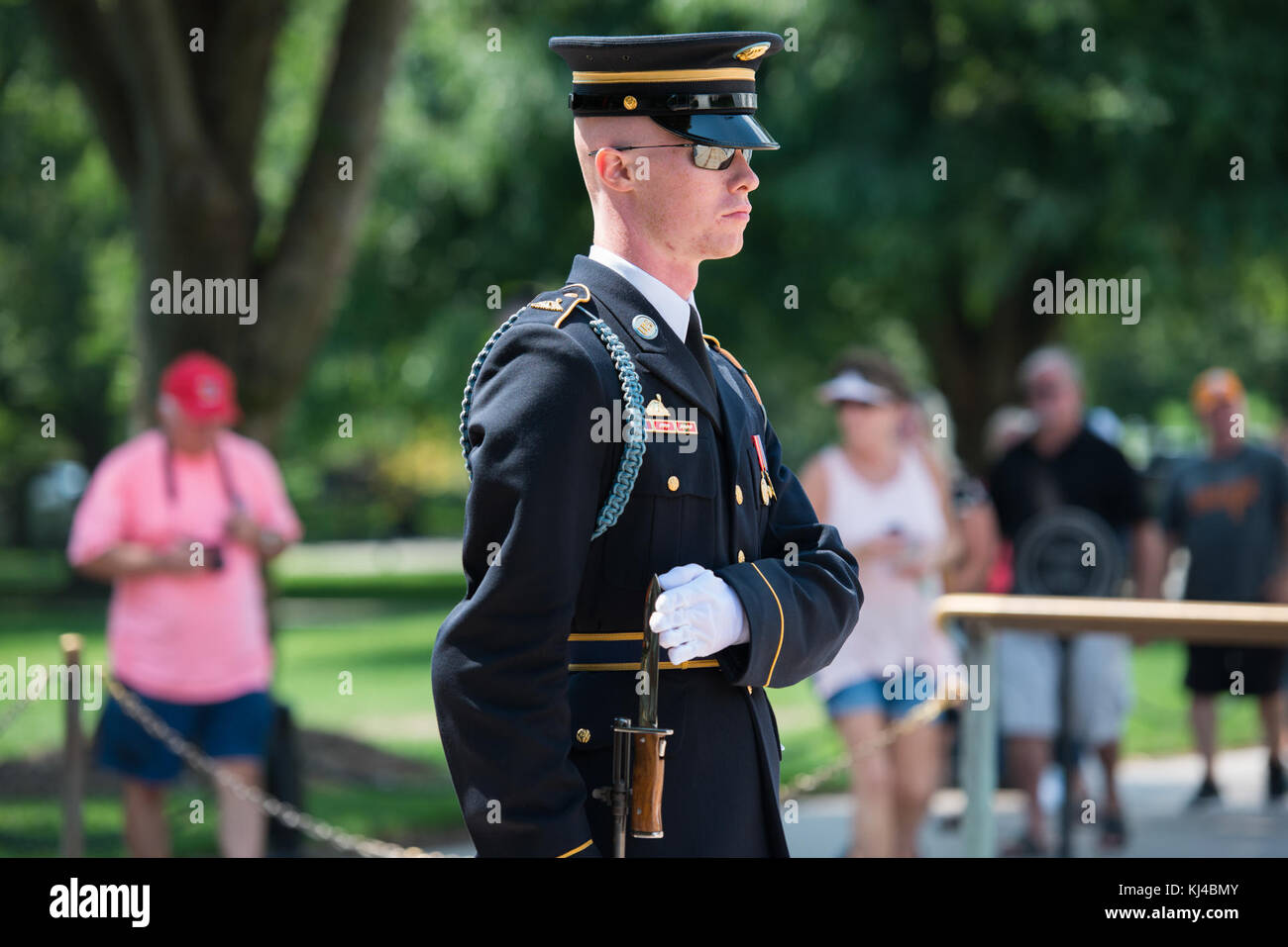 Baltimore Ravens besuchen sie den Arlington National Cemetery (36326522460) Stockfoto