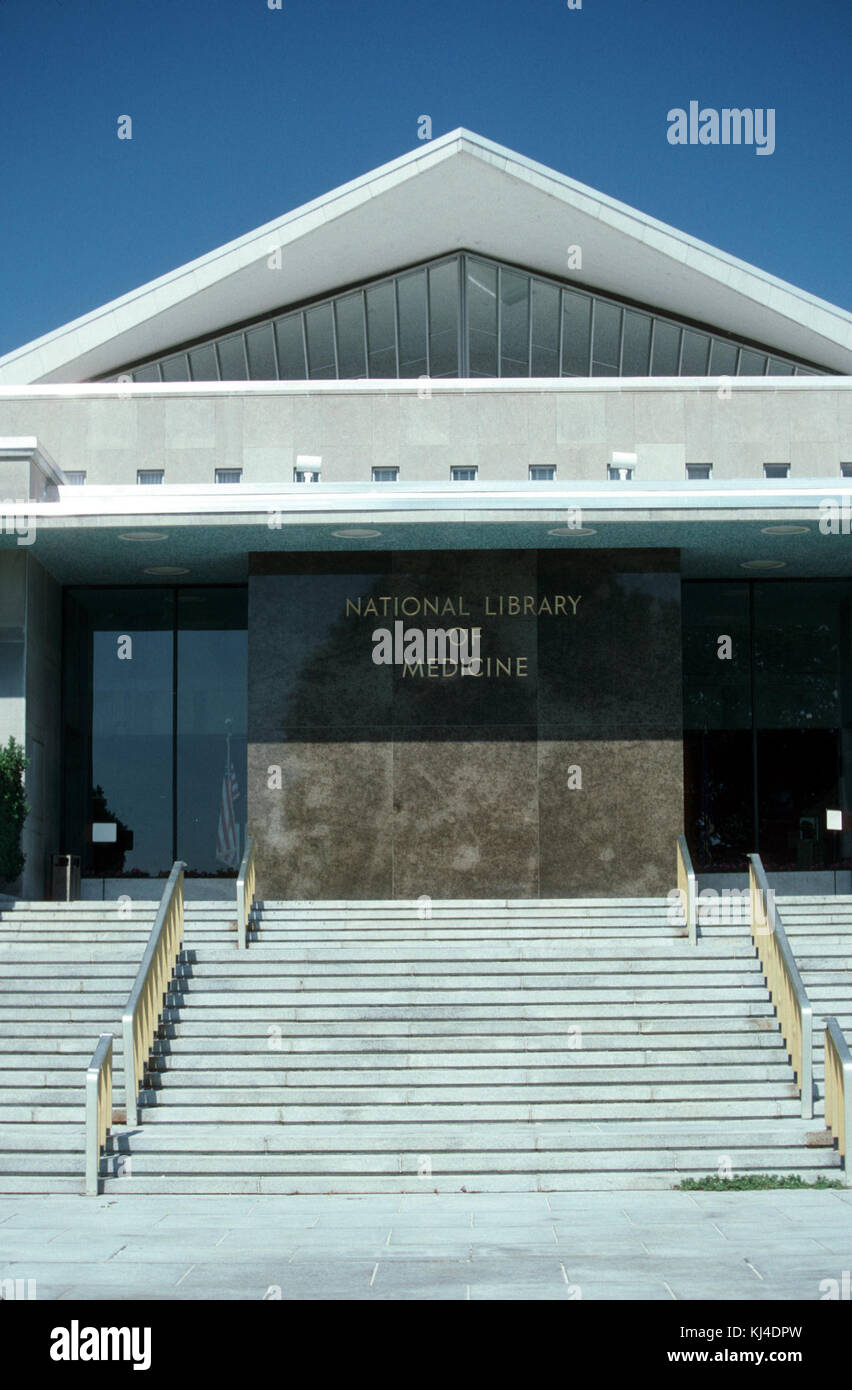 NIH Zentralbibliothek für Medizin (7) Stockfoto