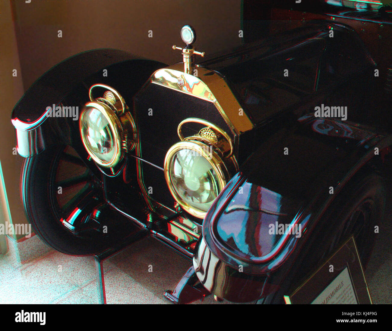 Messing Oldsmobile Stockfoto