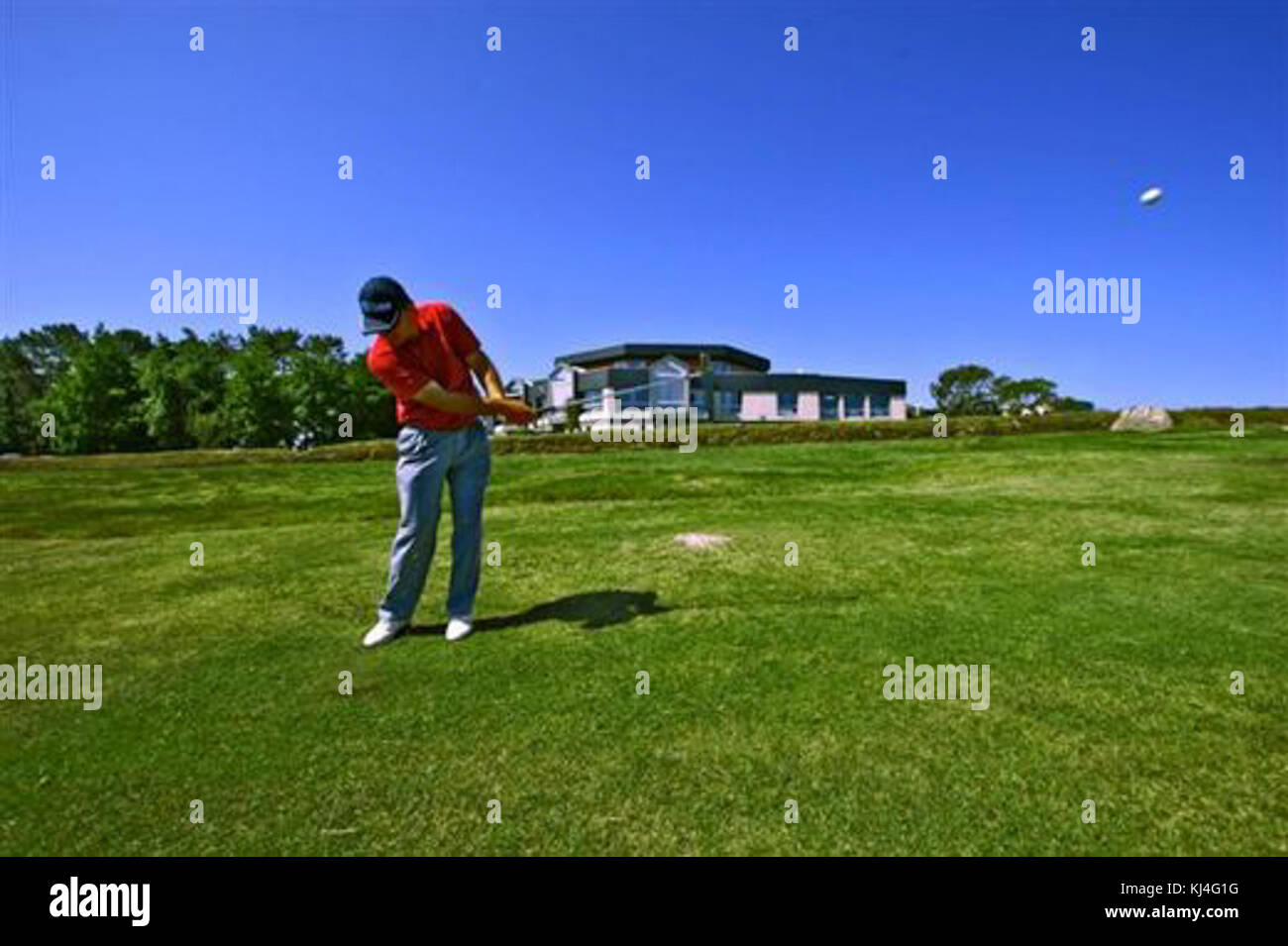 Golf Saint Samson Stockfoto