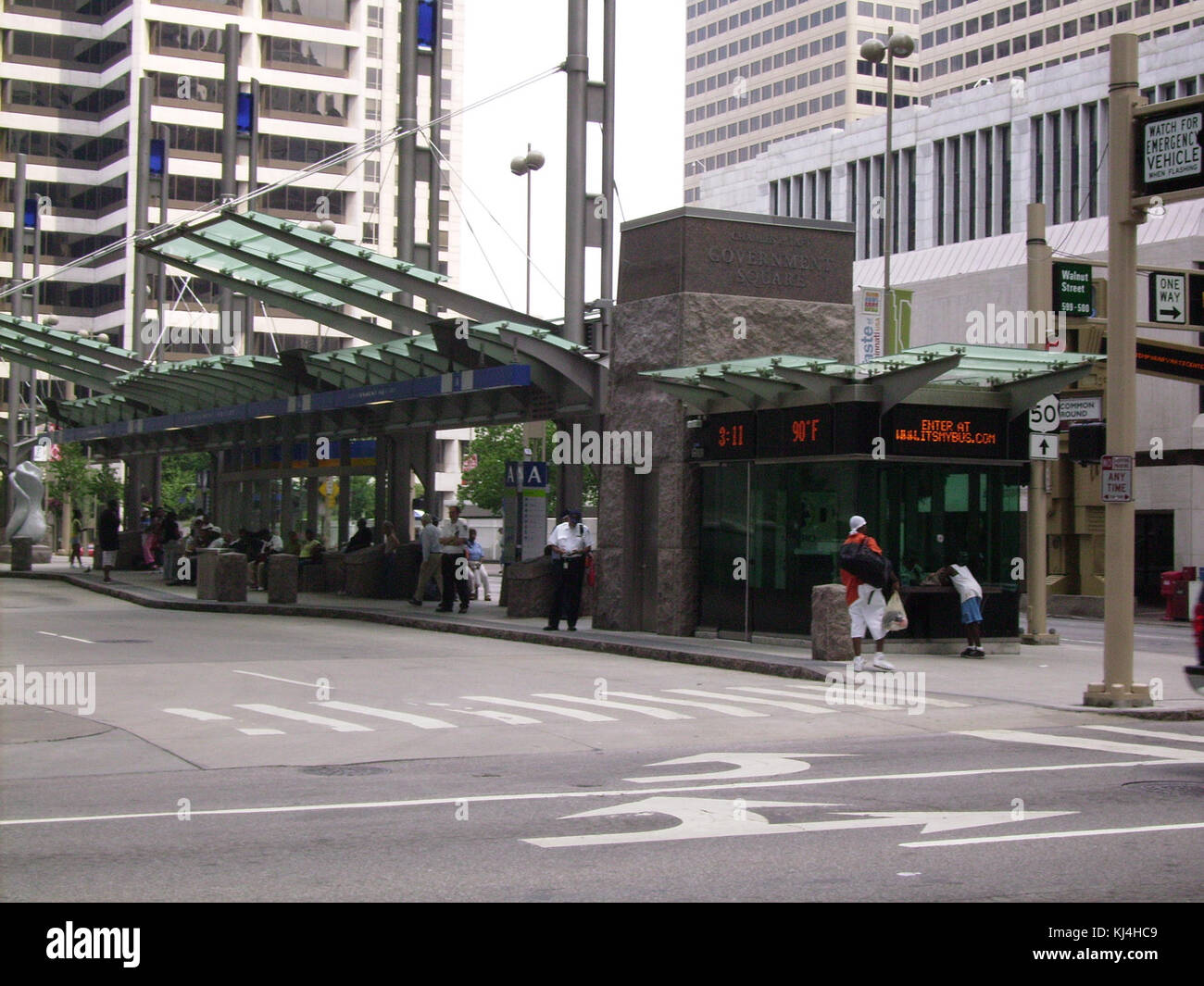 Regierung Square Cincinnati Stockfoto