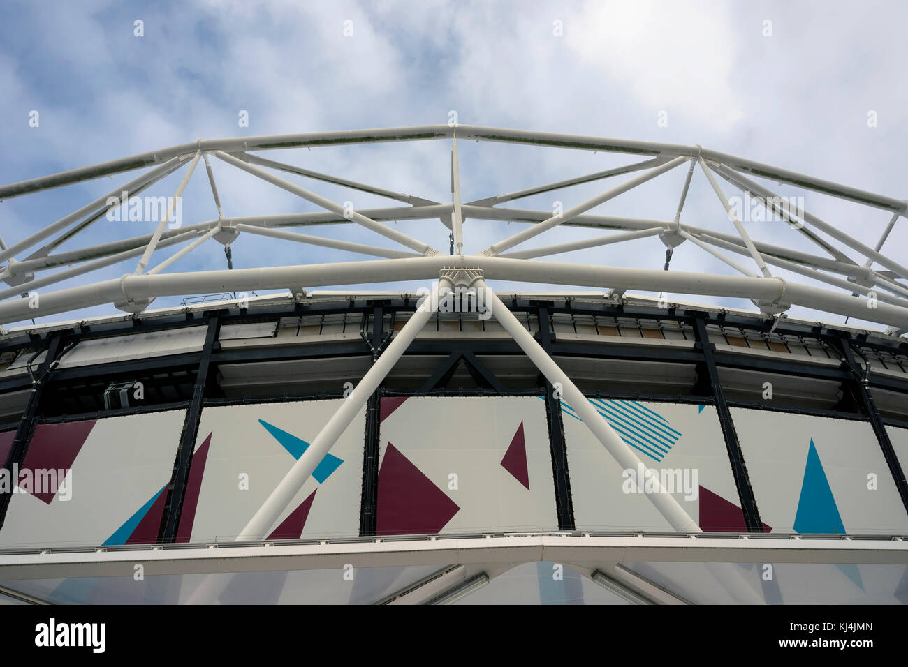 Der London Stadium, die Heimat von West Ham United und uk athletics