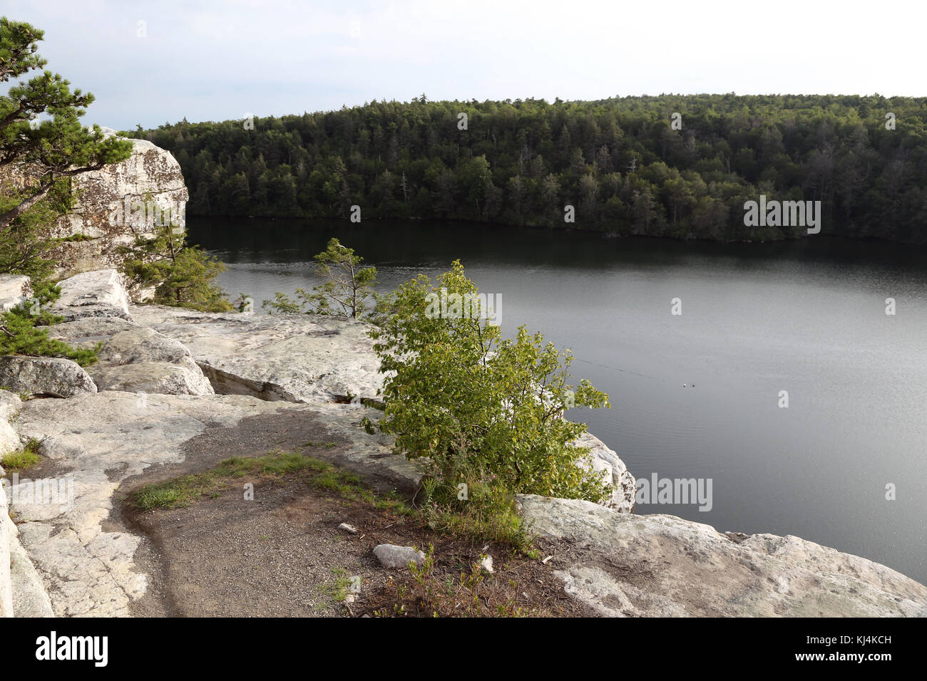 Lake Minnewaska State Park, Gardiner, NY Stockfoto