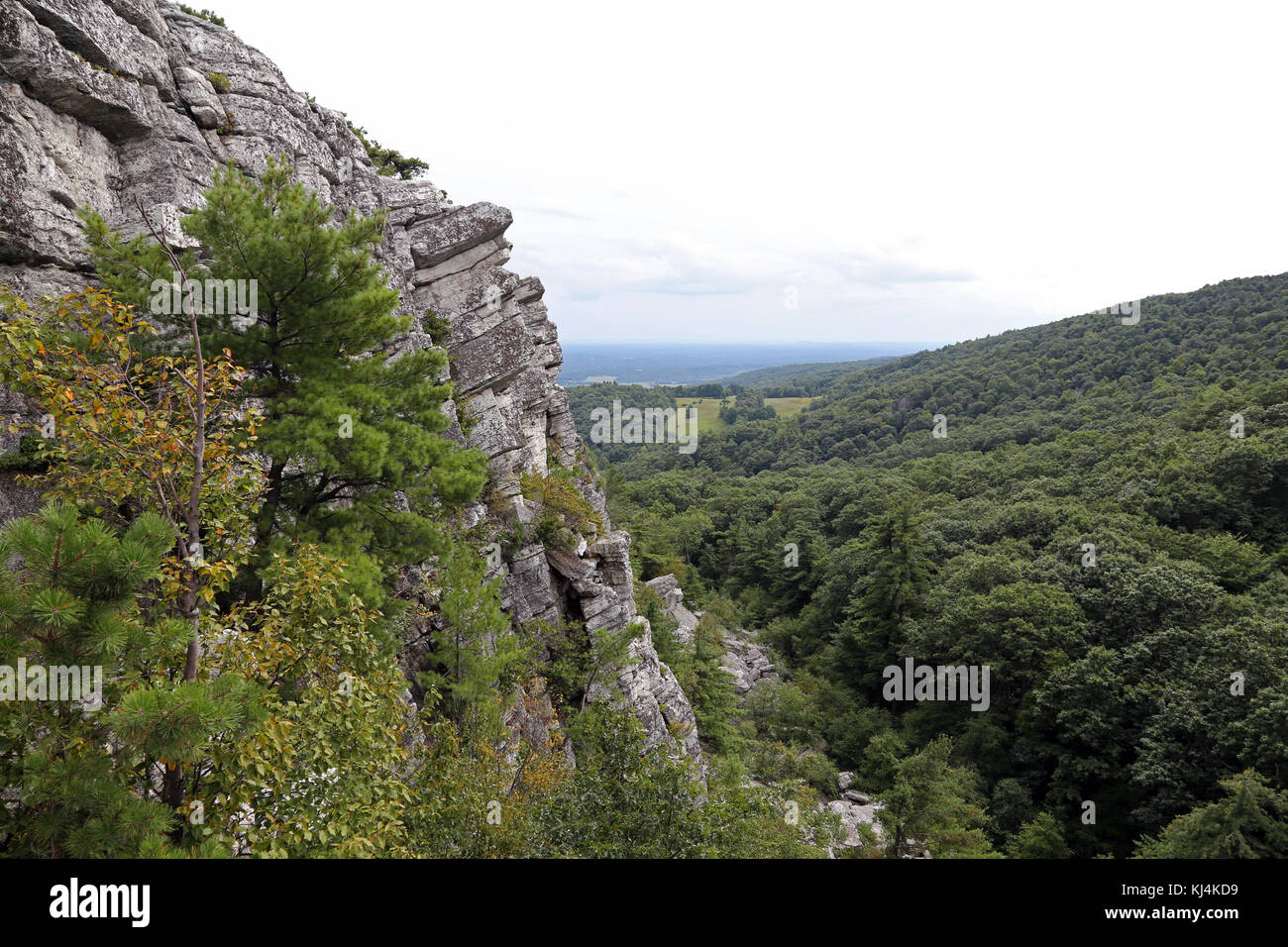 Bonticou Crag, Mohonk Preserve, New Paltz, NY, USA Stockfoto