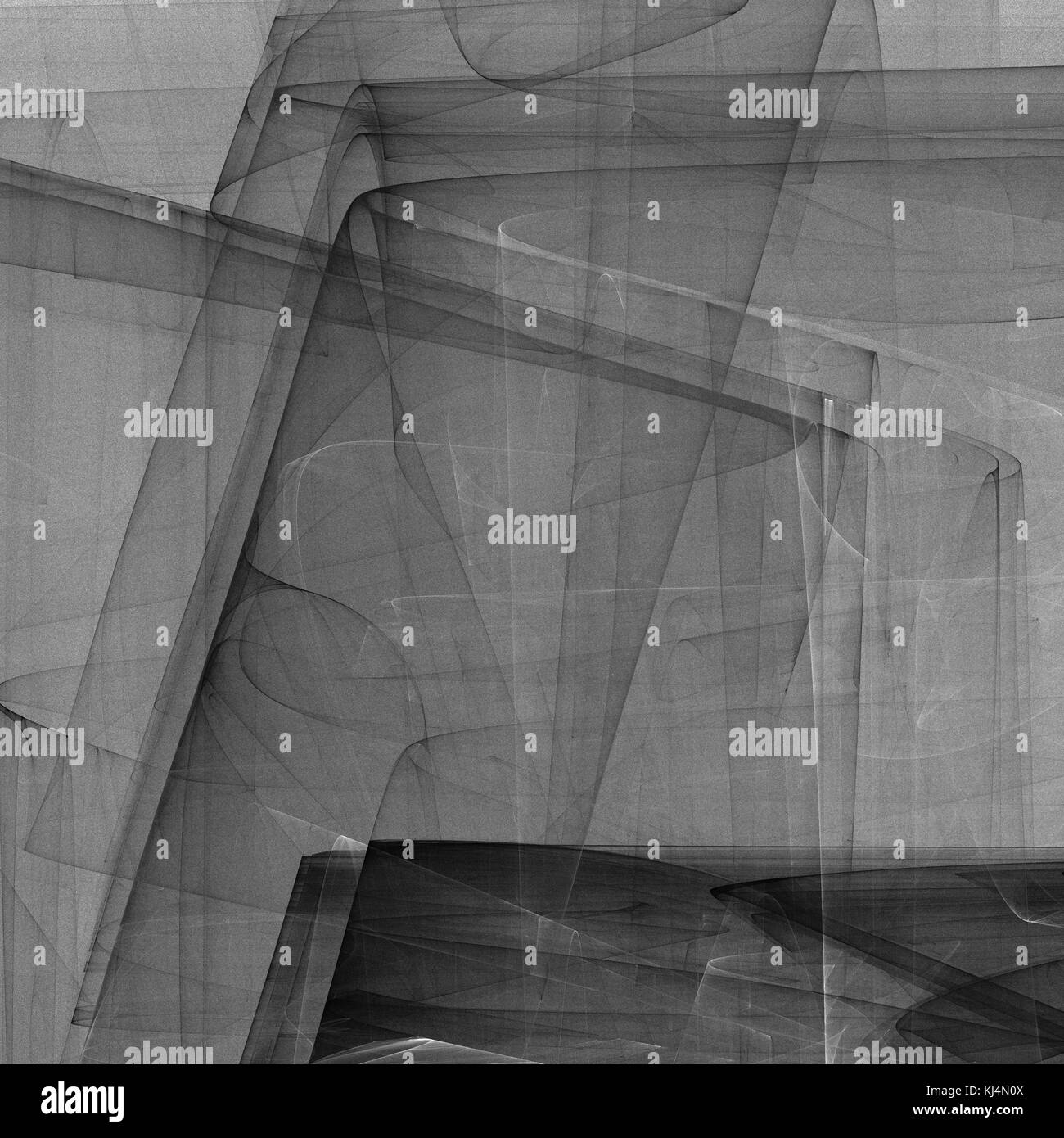 Grunge abstrakten schwarzen Hintergrund auf weißem Hintergrund. zwei Farben. quadratische Form. Durchschnittliche rauhe Geräusche Design. Stockfoto