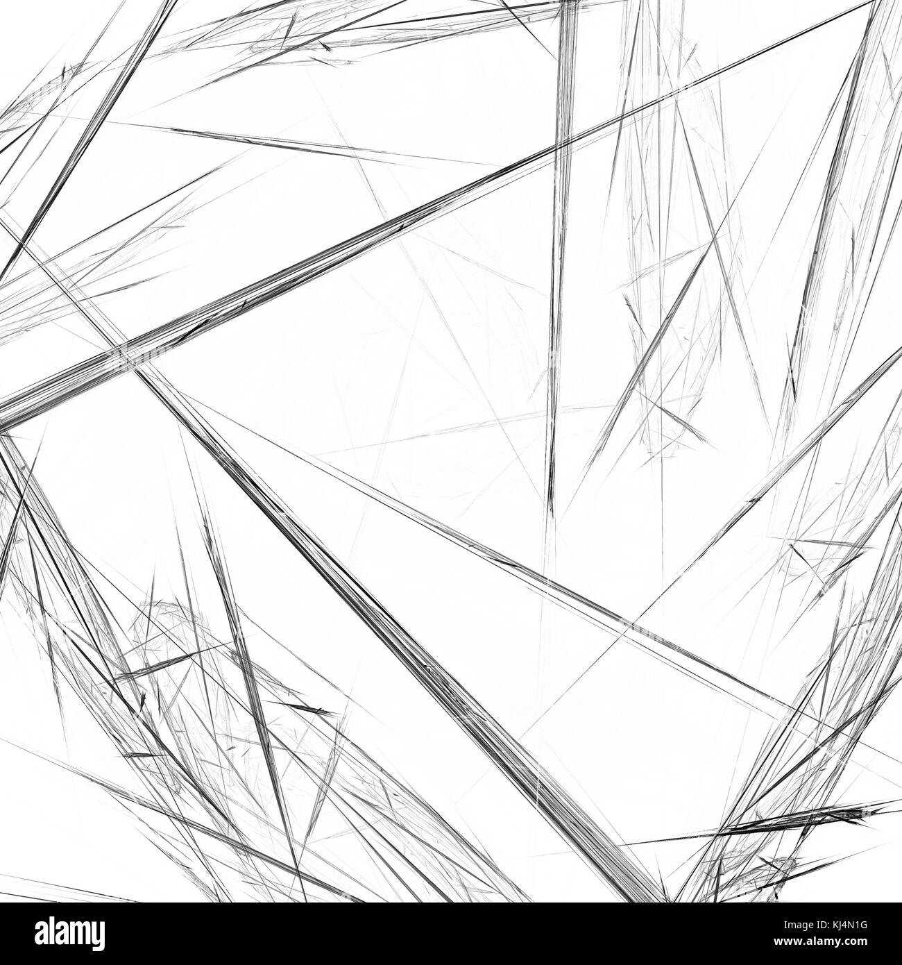 Grunge abstrakten schwarzen Hintergrund auf weißem Hintergrund. zwei Farben. quadratische Form. Durchschnittliche rauhe Geräusche Design. Stockfoto