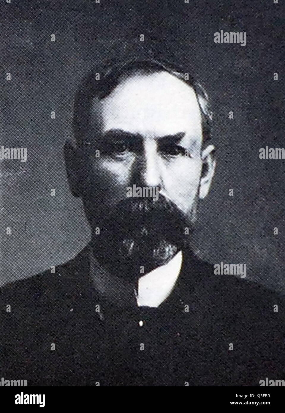 James Dunlap. Die amerikanische Bankräuber, 1880 Stockfoto