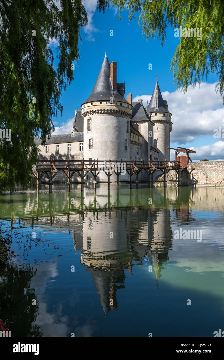 Chateau de Sully-sur-Loire, Frankreich Stockfoto