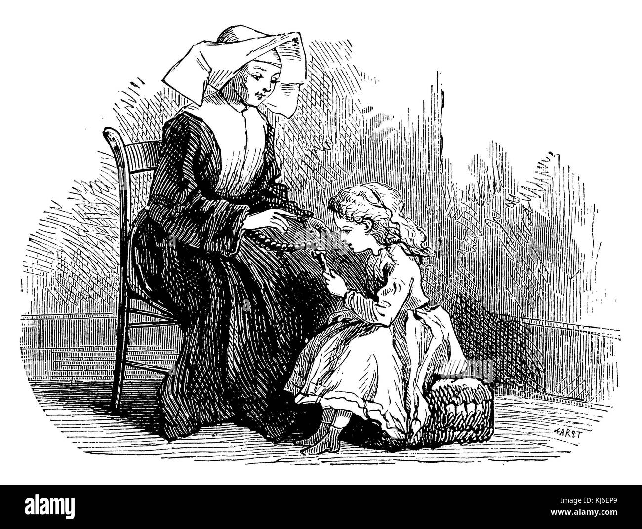 Nonne nonne SchwarzweißStockfotos und bilder Alamy