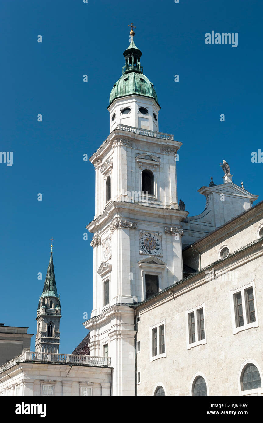 Salzburger Dom, Salzburg, Österreich, Europa Stockfoto