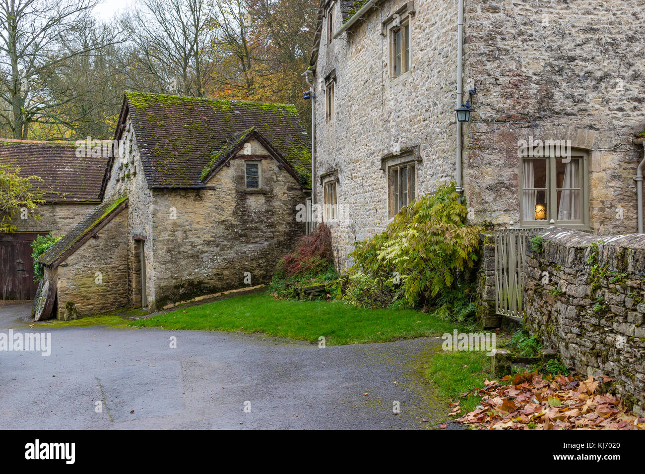 Arlingnton, in der Nähe von Bibury, Cotswolds, Gloucestershire, Vereinigtes Königreich Stockfoto