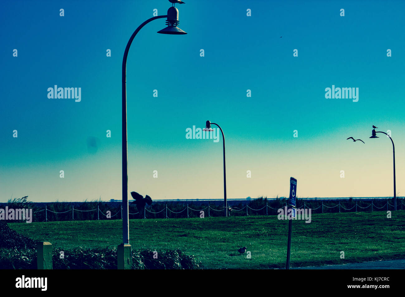 Blauer Himmel Stockfoto