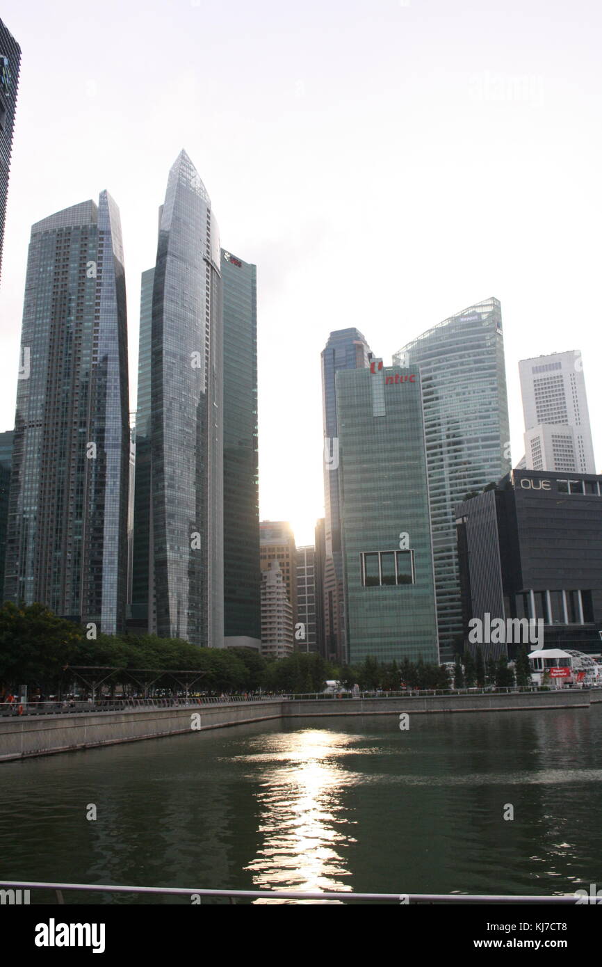 Sonnenuntergang Stockfoto