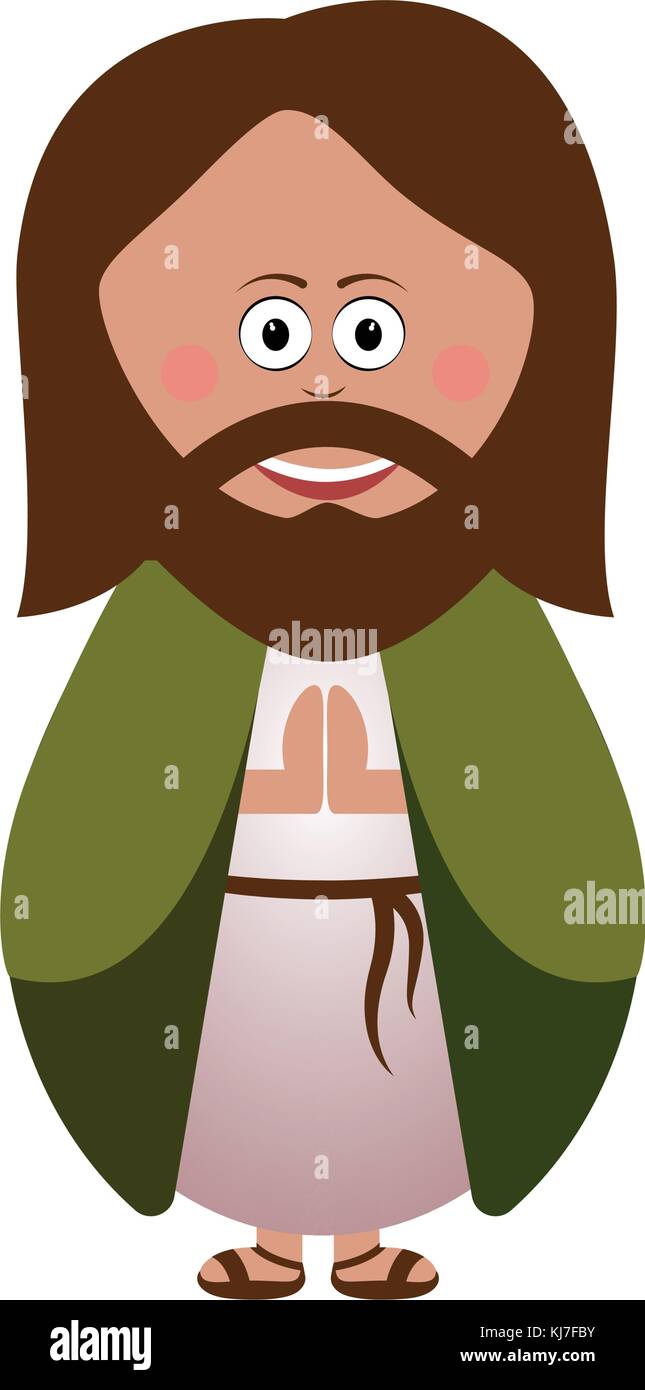 Isolierte joseph Symbol Stock Vektor