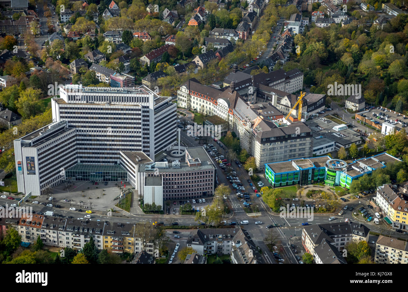 Elisabeth-Krankenhaus, Akademische Lehranstalt der Universität Duisburg-Essen, Huttrop, Sozialpädiatrisches Zentrum, Essen, Ruhrgebiet, Nordrhein-We Stockfoto