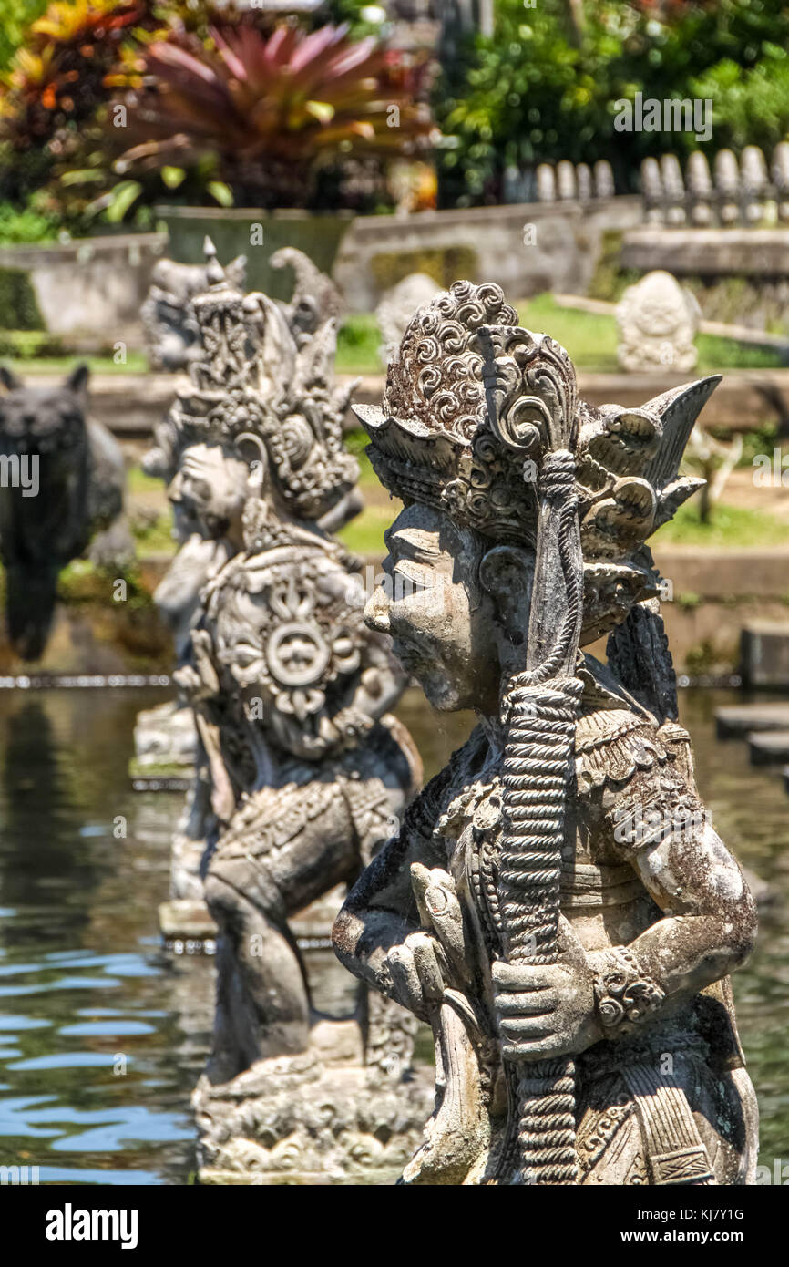 Wasserpalast von Tirta Gangga - Bali - Indonesien Stockfoto