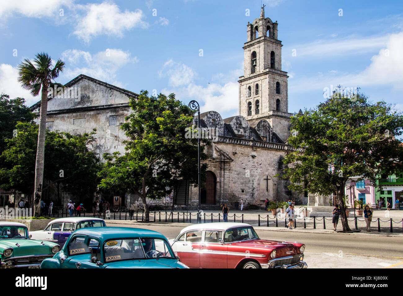 Basilica Menor de San Francisco De Asis, Havanna, Kuba Stockfoto